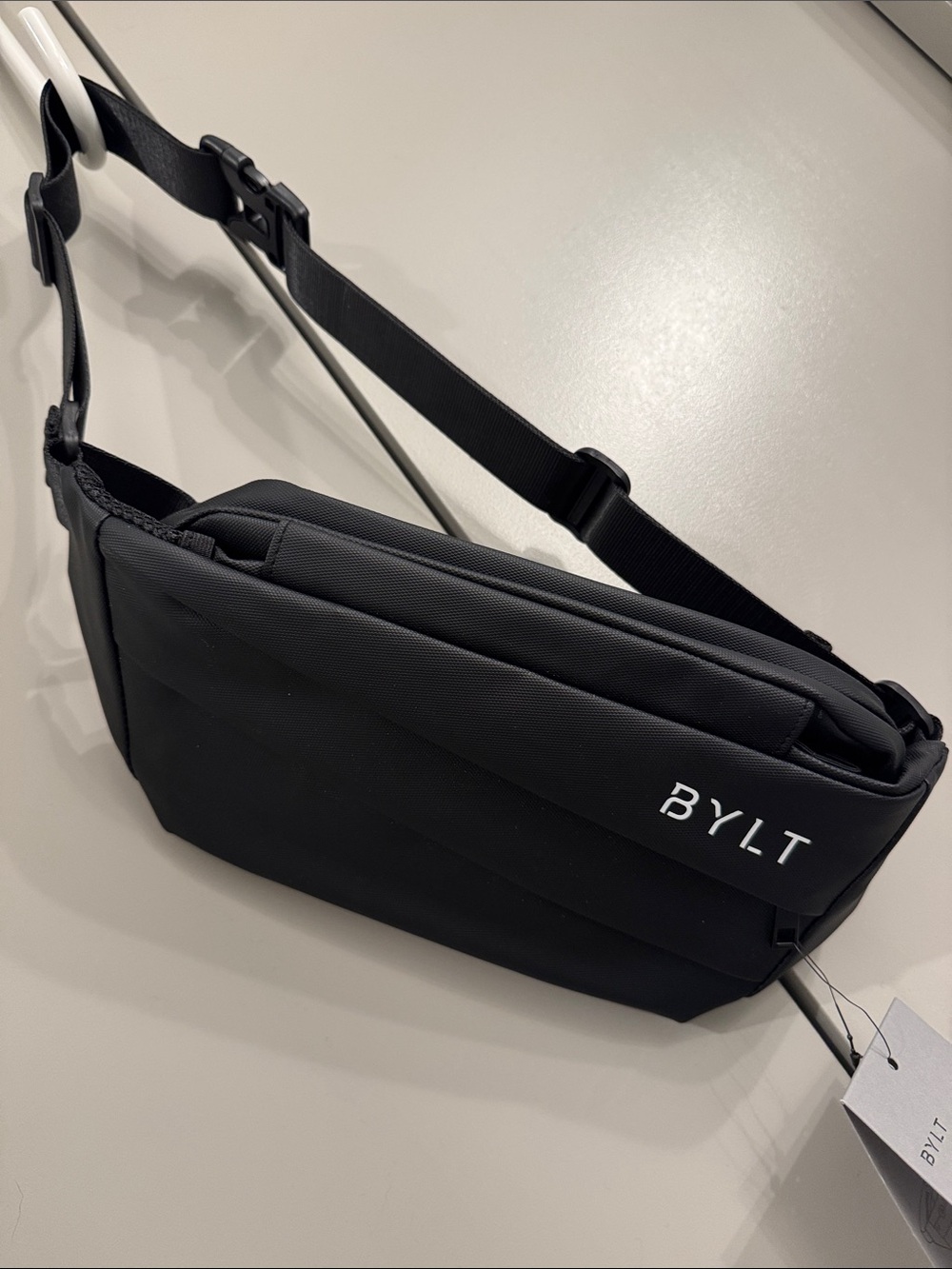 Black 2L Crossbody Bag